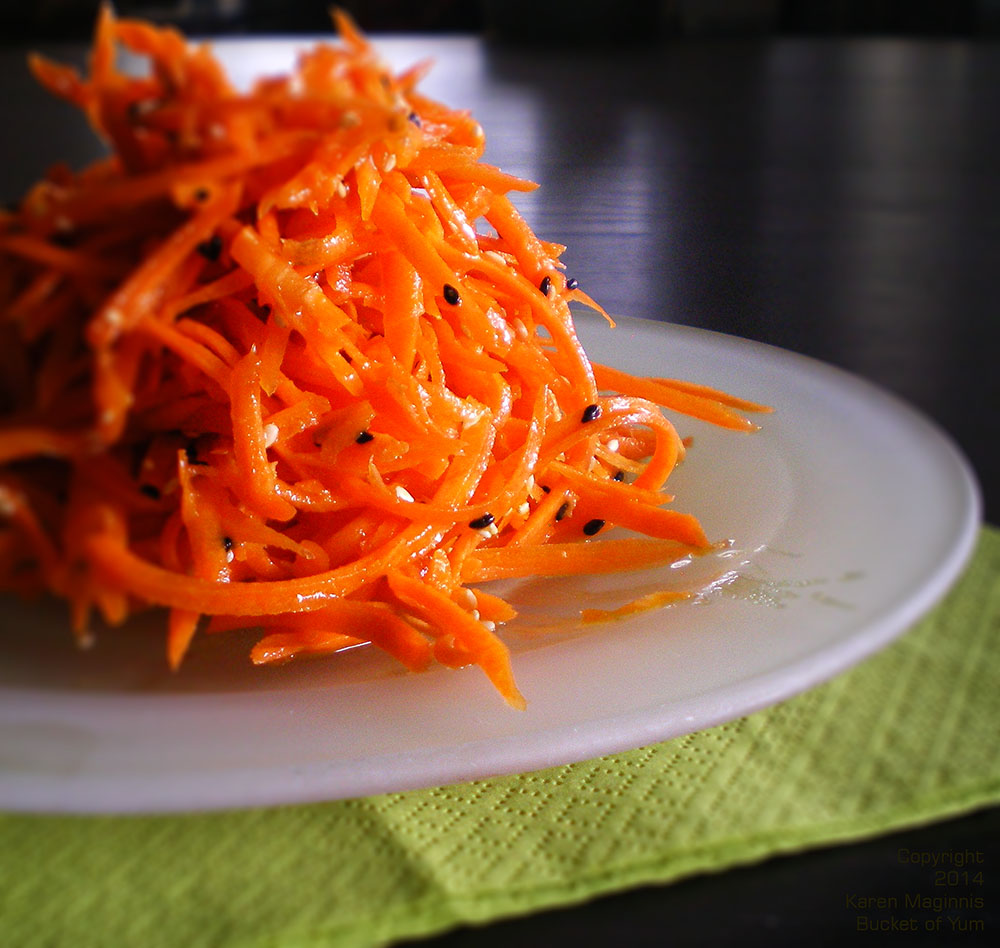 KOREAN CARROT GRATER SALAD Orange + Recipe RUSSIAN UKRAINIAN