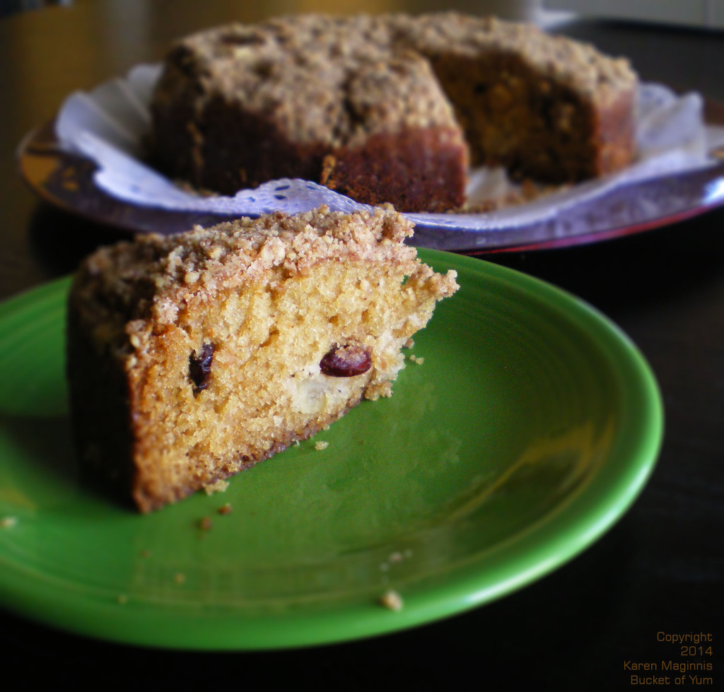 Apple Cranberry Crumb Cake