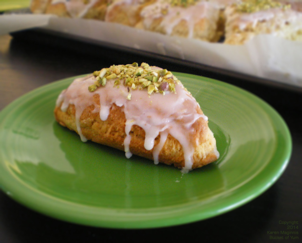 Lemon Pistachio Scone