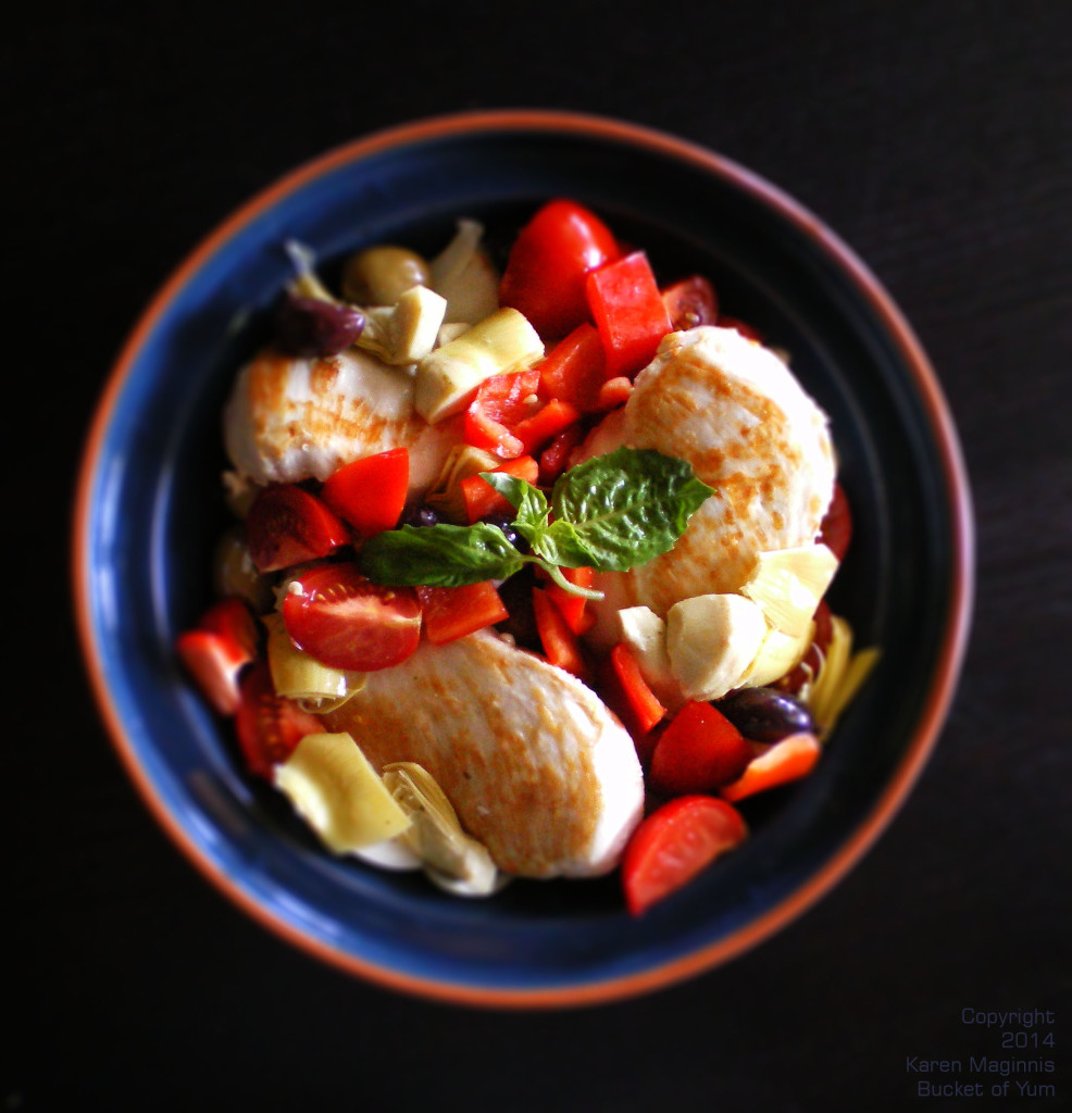 Tajine joy, ready for the oven.